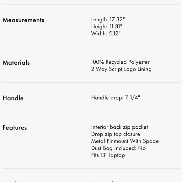 ♠️NWT Kate Spade Flower Quilted Fabric Navy Tote Bag!♠️ - Picture 5 of 9